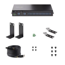 Hub Industrial Startech 18 En 1 Hub Industrial Startech 18 En 1