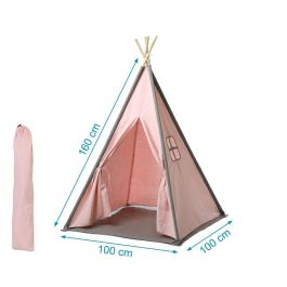 Teepee 100x100x160 cms Rosa