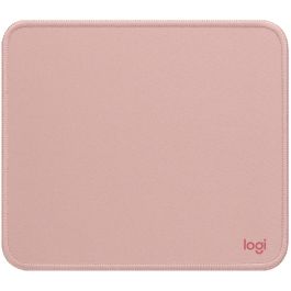 Logitech Alfombrilla de Ratón Desk Mat Studio Series - Tela Suave, Antideslizante, Poliéster Reciclado, Rosa Oscuro