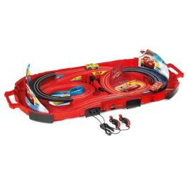 Carrera Set de Pista de Carreras Disney Pixar Cars Speed Arena 2,77m para Niños +3 Años