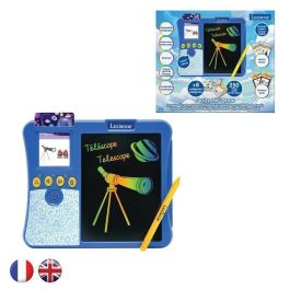 Lexibook AAAMF78148 - Libro Interactivo Bilingüe con 200 Tarjetas Educativas y Tableta de Dibujo - Aprendizaje Divertido