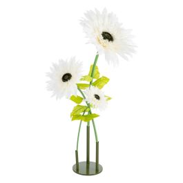 Flor Gerbera Blanco Artificial 60 X 60 X 150 cm