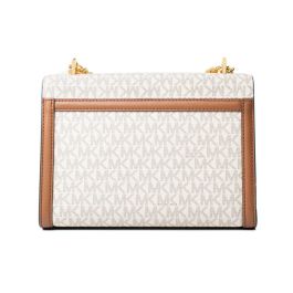 Bolso Bandolera Michael Kors Whitney Beige 24 x 18 x 8 cm