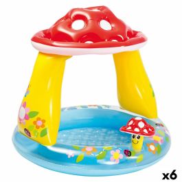 Piscina Hinchable para Niños Intex Champiñones Toldo 45 L 102 x 89 x 102 cm (6 Unidades) Precio: 77.50000027. SKU: B1KAQ9KAKQ