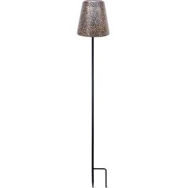 Garden ID 70703462 Lámpara Solar Gold Ø12 h70 cm, 6-8h Autonomía, Pie Estabilizador, Sin Cableado, Pila AAA