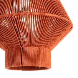 Lámpara Techo Teja Cuerda de Papel 25,50 X 25,50 X 26 cm