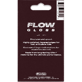 Dunlop Púas Flow Gloss 3 Mm - Pack De 3 Dunlop Púas para Guitarra
