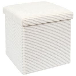 Caja-Puf Plegable Scott Beige Home Deco Factory