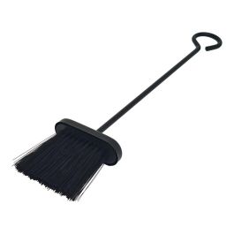 Edm Cepillo para Chimenea Negro 10,5 x 4 x 46 cm Recubrimiento en Polvo