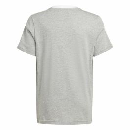 Camiseta de Manga Corta Infantil Adidas Gris