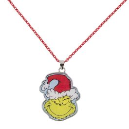 PEERS HARDY Set Colgante y Pendientes El Grinch Navidad, Joyería Temática Festiva