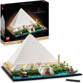 LEGO 21058 Architecture La Gran Pirámide de Giza, modelo de hobby creativo para construir, monumento mundial y decoración LEGO 21058 Architecture La Gran Pirámide de Giza, modelo de hobby creativo para construir, monumento mundial y decoración