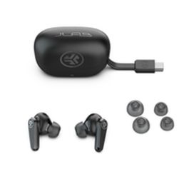 Auriculares Inalámbricos con Estuche de Carga JLab IEUEBGOPODSRBLK124 Negro