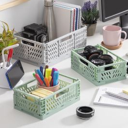 Set de 3 Cajas Organizadoras Plegables y Apilables Boxtor InnovaGoods