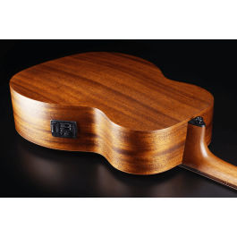 Lag Guitarra Acústica Travel Tramontane A/E Natural – Tamaño Reducido con Conexión para Uso en Vivo