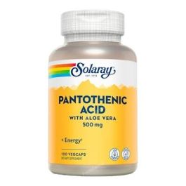 SOLARAY Ácido Pantoténico 500 mg 100 Cápsulas Vegetales Apoya el Sistema Nervioso y Reduce el Estrés Precio: 19.5000003. SKU: B16R6MJFQ7