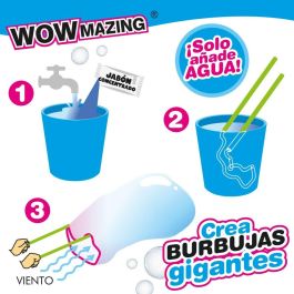 Juego de Pompas de Jabón WOWmazing 41 cm (20 Unidades)