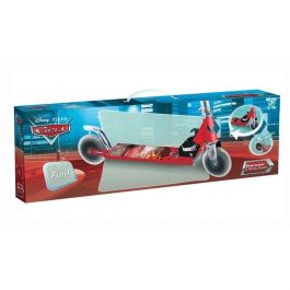 Disney Patinete Scooter Plegable 2 Ruedas Aluminio - Diseño COCHES con Pegatinas Decorativas para Niño - A partir de 5 Años Disney Patinete Scooter Plegable 2 Ruedas Aluminio - Diseño COCHES con Pegatinas Decorativas para Niño - A partir de 5 Años