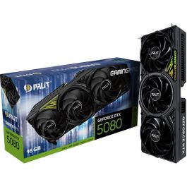 Palit GeForce RTX 5080 GamingPro V1 16GB GDDR7, 3 Ventiladores, PCI Express 5.0, NVIDIA G-SYNC