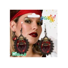 Pendientes Pirata Rojo Mujer Adulto