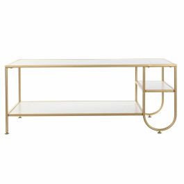 Mesa Centro Glam DKD Home Decor Dorado Blanco 55 x 45 x 110 cm