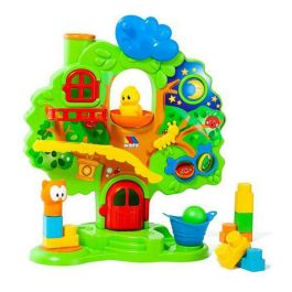 Molto Árbol de Actividades con 10 Molto Blocks, Sonidos y Luces - Juego Educativo para Bebés 1+ Año de Plástico