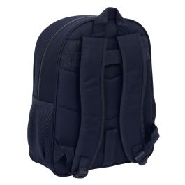 Mochila Escolar Real Madrid C.F. Azul marino 32 x 38 x 12 cm Mochila Escolar Real Madrid C.F. Azul marino 32 x 38 x 12 cm