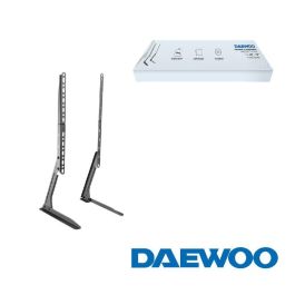 Daewoo Soporte de Mesa para TV de 23-70 Pulgadas, Capacidad 50 kg, 2 Niveles, Antiarañazos Precio: 23.98999966. SKU: B1HDM3XGP7