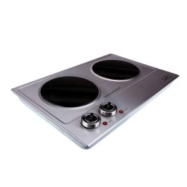 Vitrocerámica Portátil JATA V532 2400W Plateado Acero 2400 W
