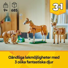 LEGO 31166 Creator 3 en 1 El Hermoso Caballo - Set de construcción para niños de 9 años