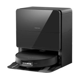 Roborock ROB1742563566143 Robot Aspirador Negro 22.000 Pa Antienredos DuoDivide Diseño Ultrafino Cepillo FlexiArm