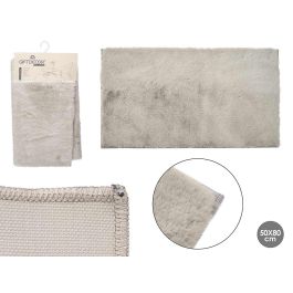Alfombra Rabbit 50X80 Cm Gris Claro Giftdecor (6 Unidades)