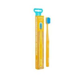 NORDICS ORAL CARE Cepillo Dental Soft Amarillo 6580 filamentos para adultos, suave y respetuoso con encías Precio: 4.49999968. SKU: B1EHYMA89Z