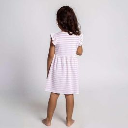 Cerdá Vestido de Niña Single Jersey Bluey Talla 3 Años - Color Rosa