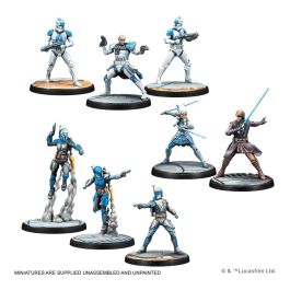 Star Wars SWP01ES Shatterpoint Juego de Mesa y Miniaturas para 2 Jugadores, Edad Mínima 14 Años