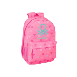 Safta Mochila Benetton Heart Adaptable a Carro 460x300x140 mm Precio: 36.68999994. SKU: B1EV5Q3HNG