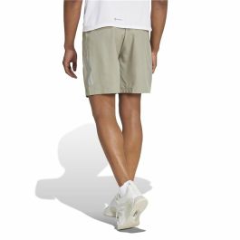 Pantalones Cortos Deportivos para Hombre Adidas Gym+ Training 3 Bandas Marrón