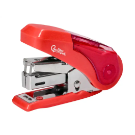 Liderpapel Grapadora Micro Nº10 12 Hojas con Regalo Funda y 1000 Grapas Colores Surtidos