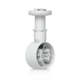 Ubiquiti Soporte Doble para Cámaras UniFi 1 1/2" NPS de Aleación de Aluminio y Policarbonato Blanco para Montaje en Superficie Plana y Conducto Roscado