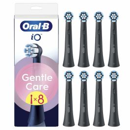 Oral-B iO Gentle Care Cepillos Dentales Recambios Pack 8 Negro