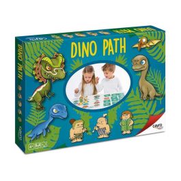 Juego dino path ¡se el más rapido en llegar a la cueva! 25x25x5 cm