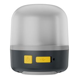 Varta Linterna Dinamo USB C, Linterna Exterior Compacta con Manivela, IP54, 3 Modos de Luz, Gancho Integrado