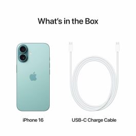 Smartphone Apple IPHONE 16 6,1" 512 GB Turquesa Smartphone Apple IPHONE 16 6,1" 512 GB Turquesa