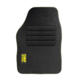 Omp Juego de Alfombrillas para Coche OMPS14070001 - Set Universal 4 Piezas Color Negro para Todo Tipo de Vehículos