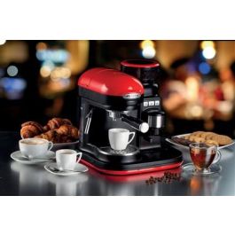 Ariete 1318/00 Cafetera Espresso Moderna con Molinillo Roja 1080W 0.8L