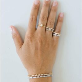 Anillo Mujer 24KAE 124141S/54 Plateado 14 Anillo Mujer 24KAE 124141S/54 Plateado 14