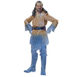 HASBRO Figura Star Wars The Black Series Qui-Gon Jinn y Obi-Wan Kenobi articulada 15cm con accesorios