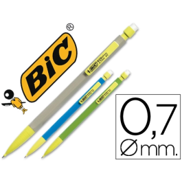 Bic Portaminas Matic Ecológico 0,7 mm Unidad Cuerpo Reciclado Con Goma de Borrar Precio: 27.50000033. SKU: B1H6GFEFBQ