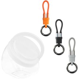 4smarts 541385 Cable USB-C a USB-C Plano 0.3m Negro/Gris/Naranja Set de 30 Unidades