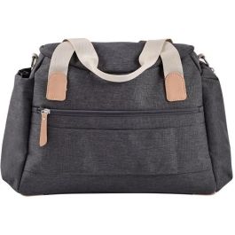 Beaba BEA1728518924983 Bolso cambiador Sydney Gris jaspeado oscuro